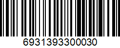 Barcode 6931393300030