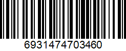 Barcode 6931474703460