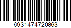 Barcode 6931474720863