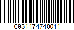 Barcode 6931474740014