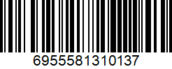 Barcode 6955581310137