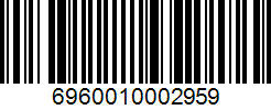 Barcode 6960010002959
