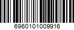 Barcode 6960101009916