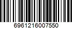 Barcode 6961216007550