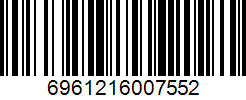 Barcode 6961216007552