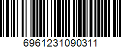 Barcode 6961231090311