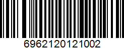 Barcode 6962120121002