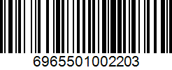 Barcode 6965501002203