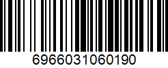 Barcode 6966031060190