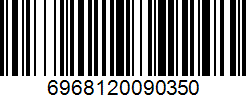 Barcode 6968120090350