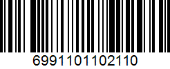 Barcode 6991101102110