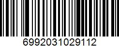 Barcode 6992031029112