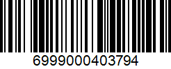 Barcode 6999000403794