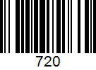 Barcode 720