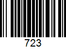 Barcode 723