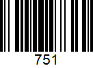 Barcode 751