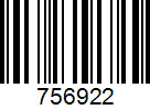Barcode 756922