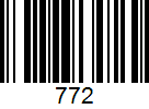 Barcode 772
