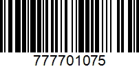 Barcode 777701075