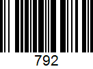 Barcode 792