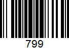 Barcode 799