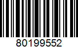 Scannable barcode for New Zealand Duck