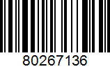 Scannable barcode for Kids Art Frame A4 Black