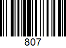 Barcode 807