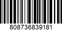 Barcode 808736839181
