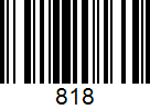 Barcode 818