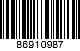 Scannable barcode for 