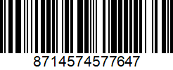 Barcode 8714574577647