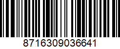Barcode 8716309036641
