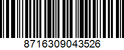 Barcode 8716309043526