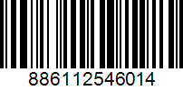 Barcode 886112546014