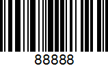 Barcode 88888
