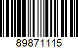 Scannable barcode for Kerry quacking Christmas set