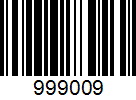 Barcode 999009