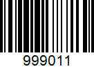 Barcode 999011