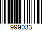 Barcode 999033