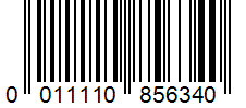 Barcode 0011110856340