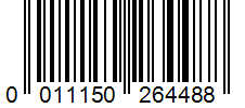 Barcode 0011150264488
