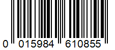 Barcode 0015984610855