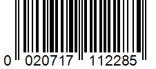 Barcode 0020717112285