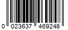 Barcode 0023637469248