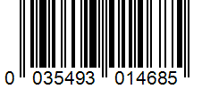 Barcode 0035493014685