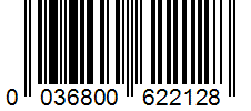 Barcode 0036800622128