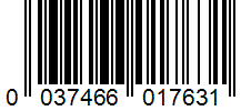 Barcode 0037466017631