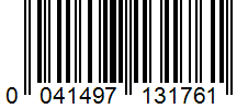 Barcode 0041497131761