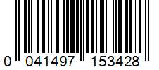 Barcode 0041497153428